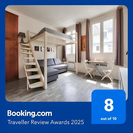 Montmartre Superbe Studio Paris Free Netflix Exterior foto