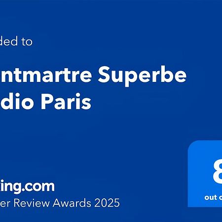 Montmartre Superbe Studio Paris Free Netflix Exterior foto